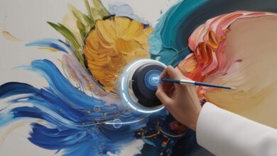 Using AI to simulate various painting techniques